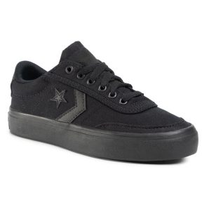 Πάνινα παπούτσια Converse Courtlandt Ox 161599C Black/Black/Black