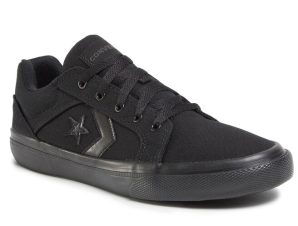 Πάνινα παπούτσια Converse El Distrito 2.0 Ox 167011C Black/Black/Black