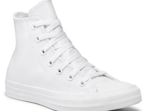 Sneakers Converse Ct A/S Lthr Hi 1T406 White Monochrome