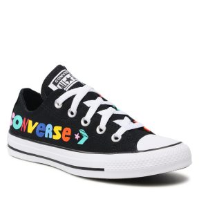 Sneakers Converse Ctas Ox 172827C Black/Amarillo/Bold Mandarin